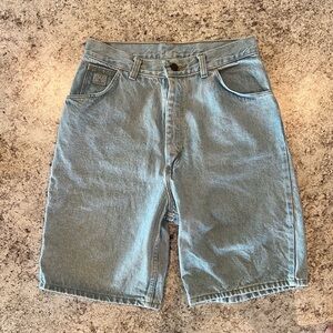 Vintage Wrangler Long Denim Shorts